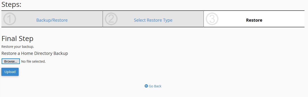 Cara Restore Website Melalui cPanel