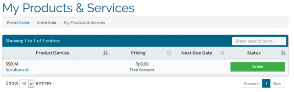 Cara Upgrade dan Downgrade Layanan Hosting
