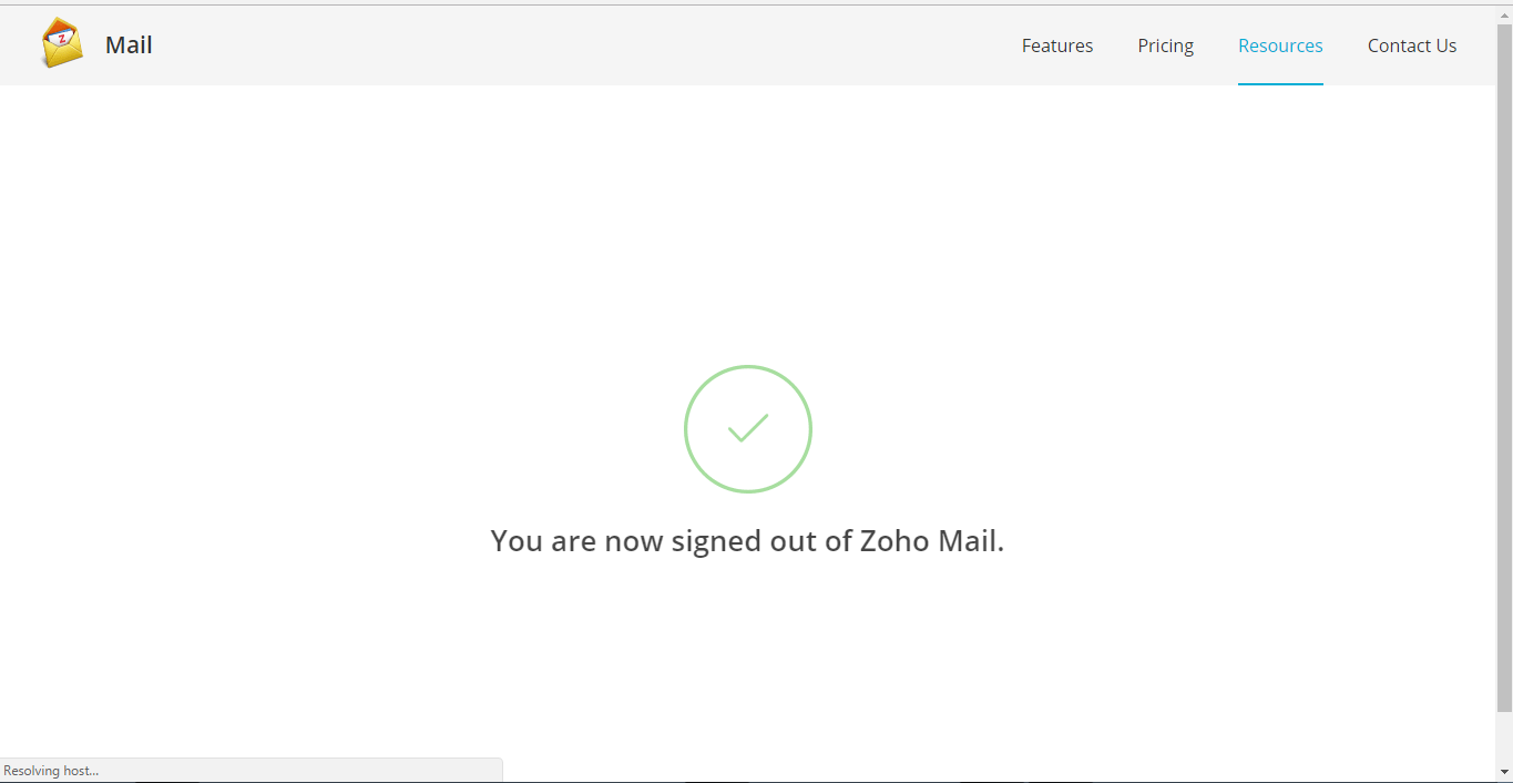 Zoho Mail