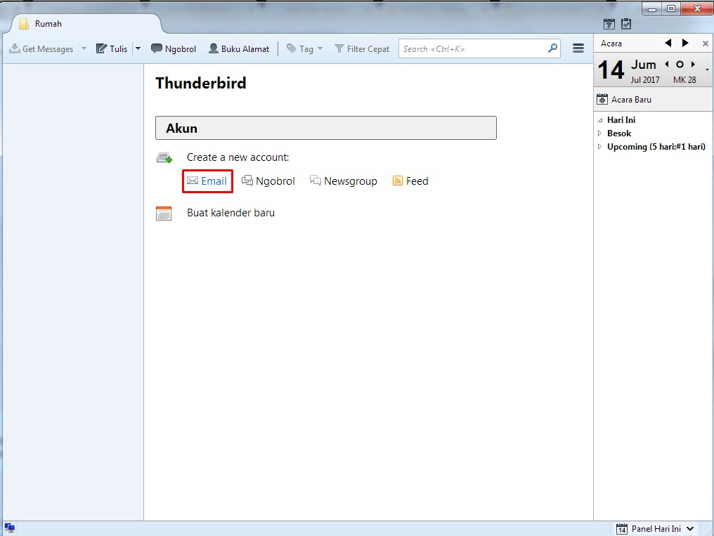 Cara Setup Gmail di Mozilla Thunderbird