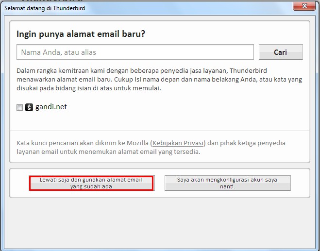 Cara Setup Gmail di Mozilla Thunderbird