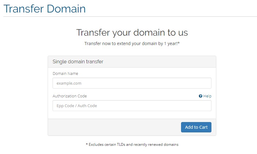 Cara Transfer Domain