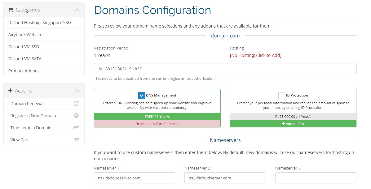 Cara Transfer Domain