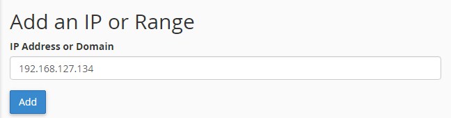 Cara Memblokir IP di cPanel