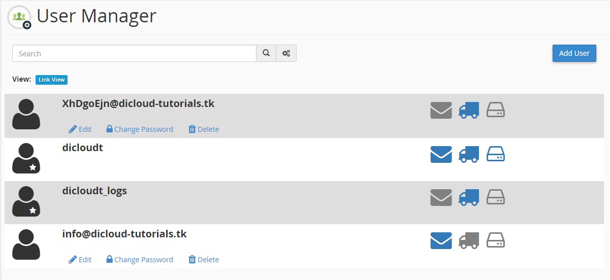 Cara Menambahkan User di cPanel