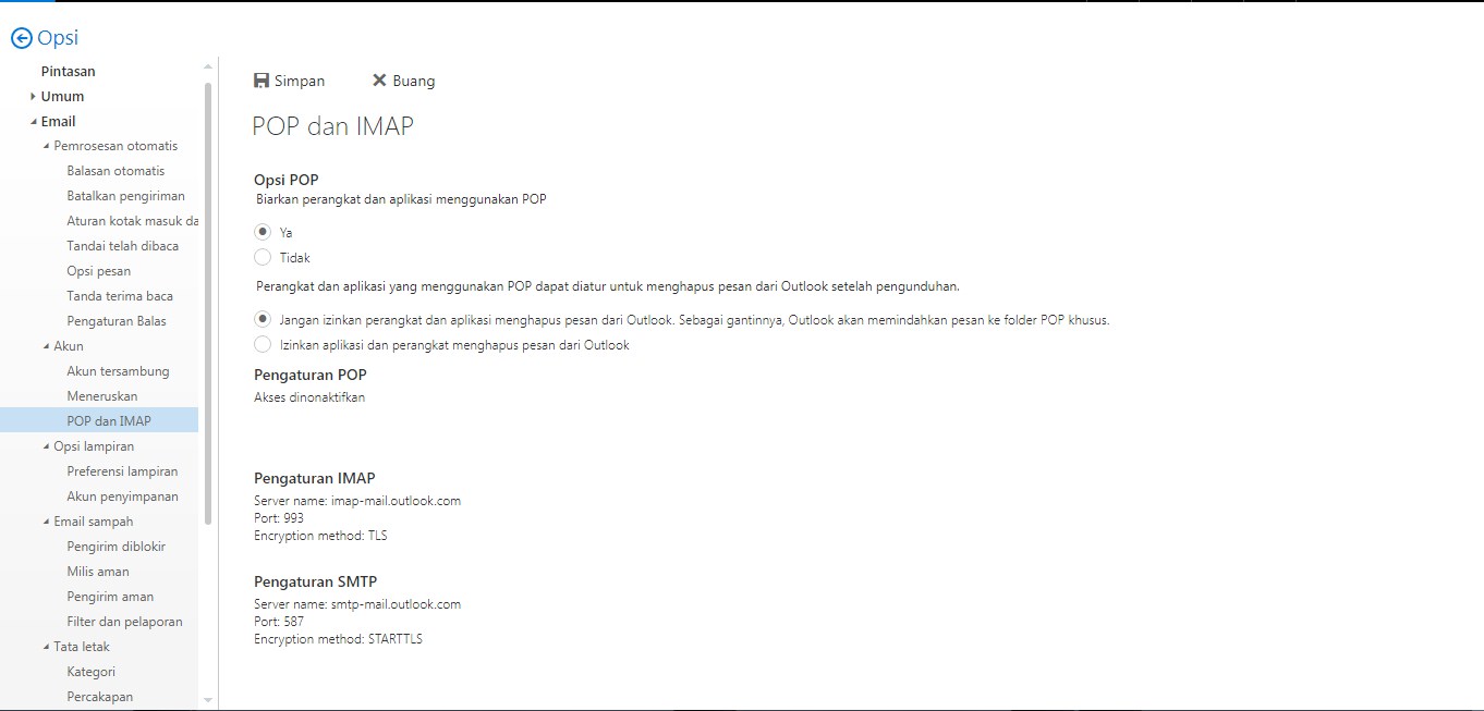 Cara Setup Email Outlook di Mozilla Thunderbird