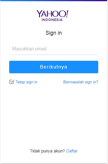 Cara Setup Yahoo di Outlook