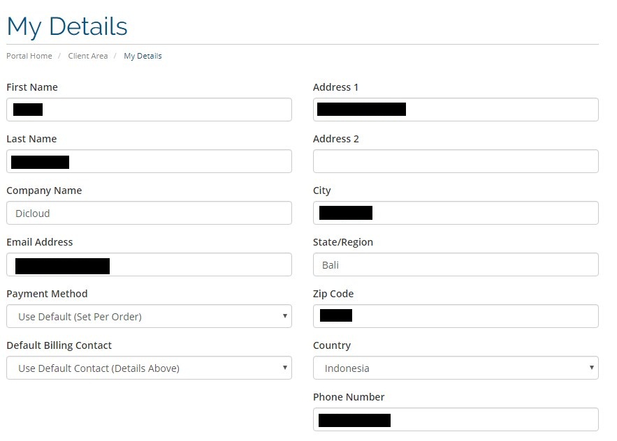 Cara Merubah Informasi Profil di cPanel