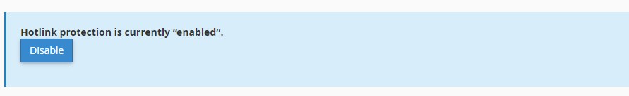 Cara Menggunakan Fitur Hotlink Protection di cPanel