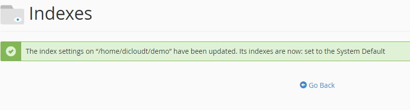 Cara Menggunakan Fitur Indexes di cPanel