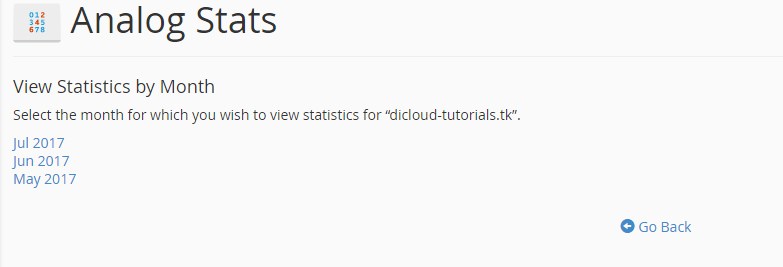 Cara Menggunakan Fitur Analog Stats di cPanel
