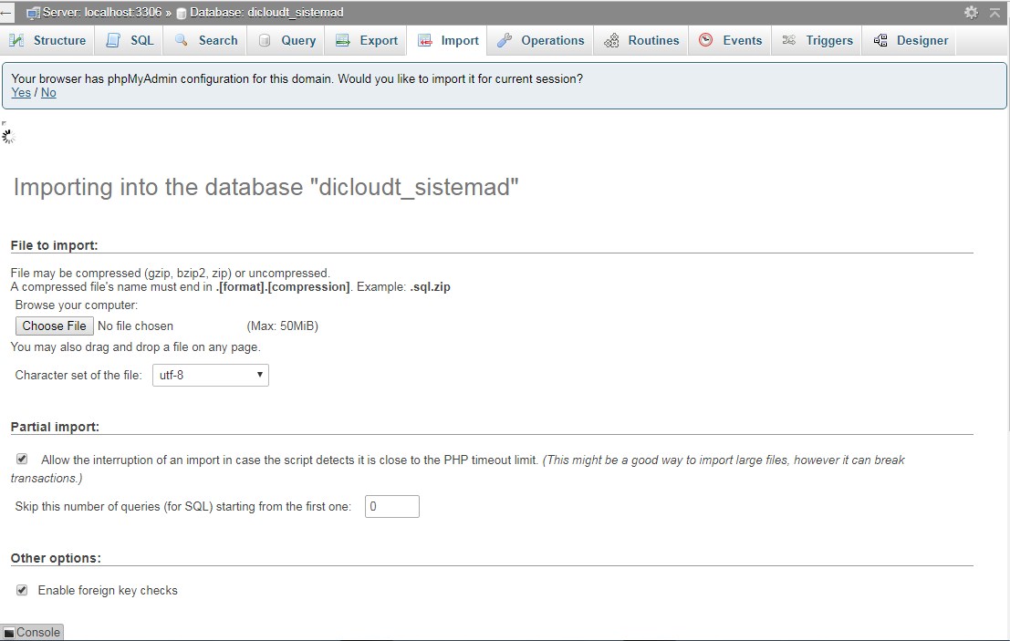 Panduan Cara Import Database di cPanel