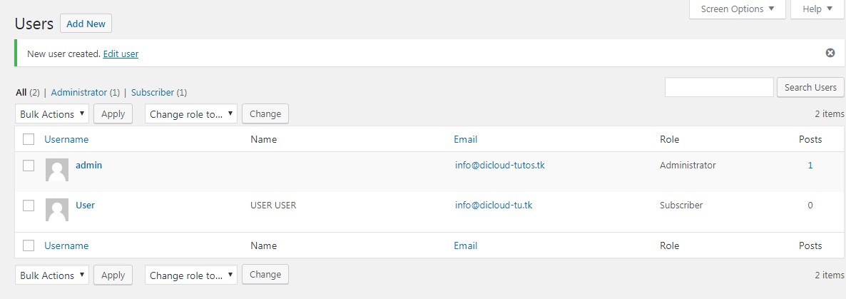 Panduan Cara Membuat User di WordPress