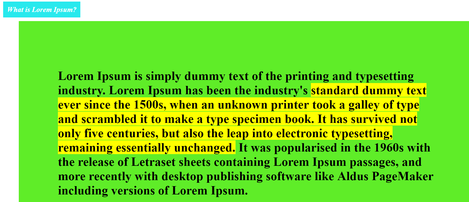 Pengenalan Code HTML Marked Teks
