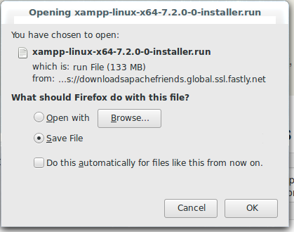 Panduan Cara Install Xampp di Ubuntu GUI