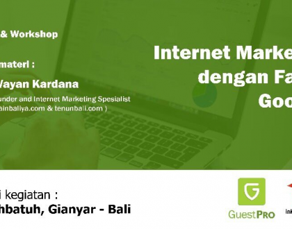 Workshop Internet Marketing & SEO di GuestPro